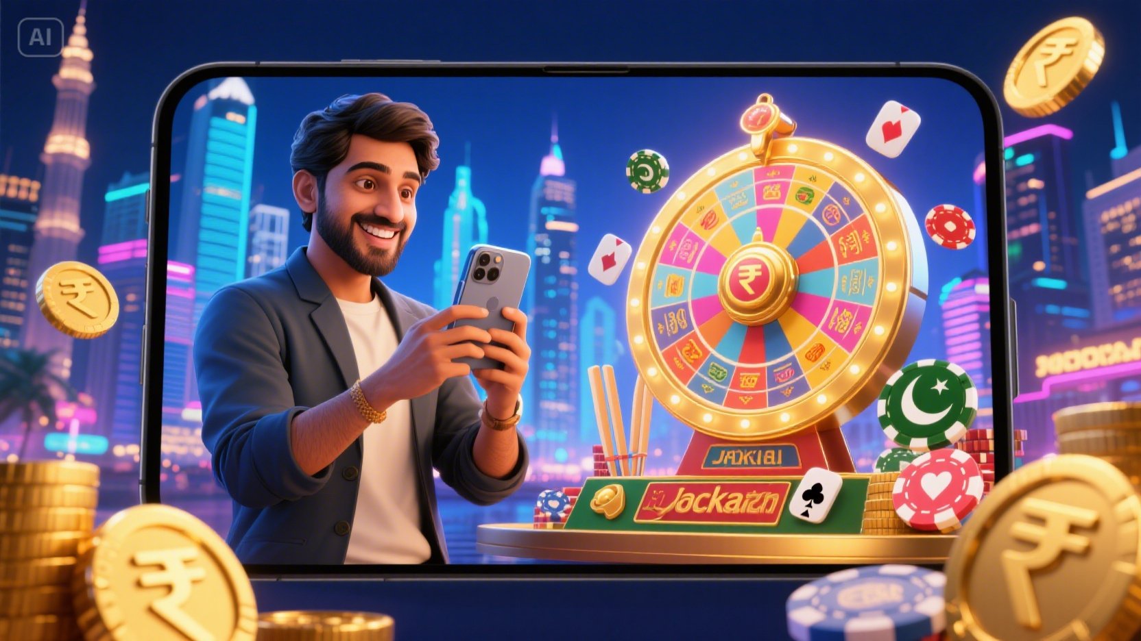 Vegas Paradise CasinoDeposit once and receive 200% instantly! Pakistan’s users can spin reels, win cash, and withdraw PKR instantly through JazzCash.